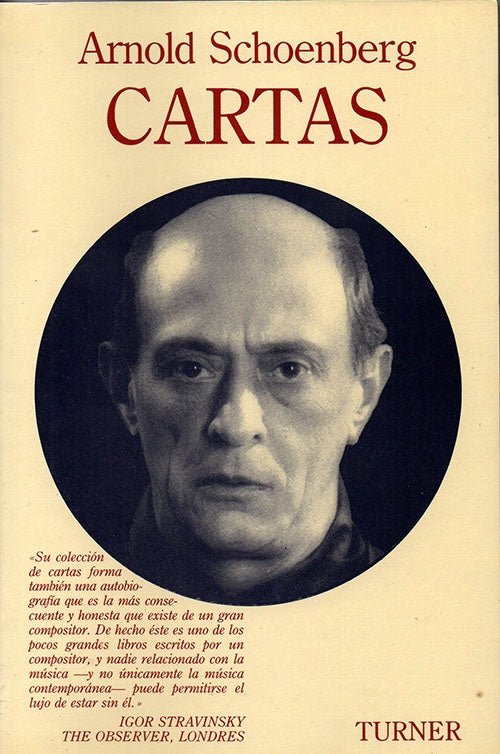CARTAS | ARNOLD SCHOENBERG