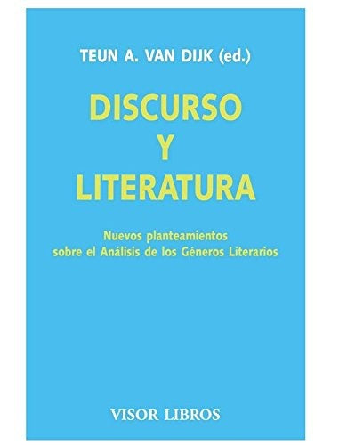 DISCURSO Y LITERATURA | TEUN A.VAN DIJK