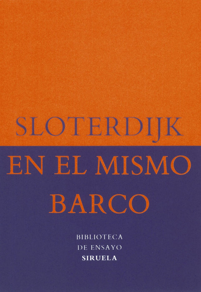EN EL MISMO BARCO | PETER SLOTERDIJK