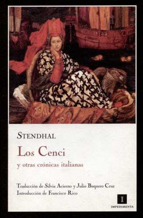CENCI Y OTRAS CRONICAS ITALIANAS, LOS | STENDHAL