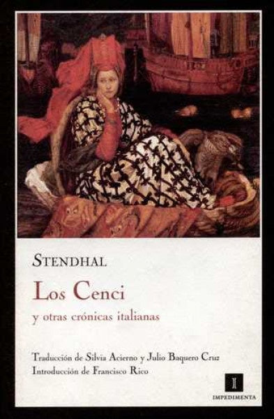 CENCI Y OTRAS CRONICAS ITALIANAS, LOS | STENDHAL