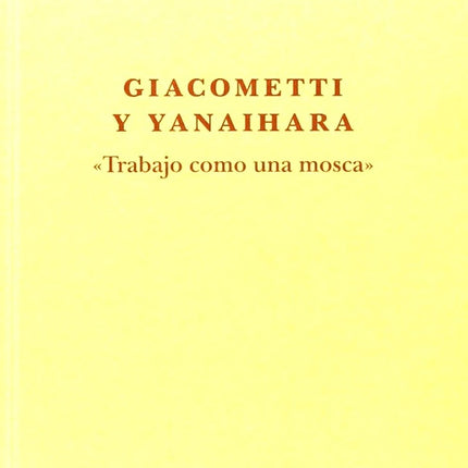 GIACOMETTI Y YANAIHARA | SACHIKO NATSUME DUBE