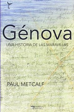 GENOVA | PAUL METCALF