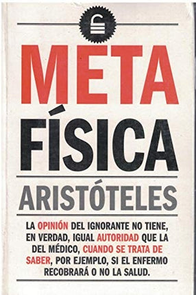 METAFISICA | ARISTOTELES