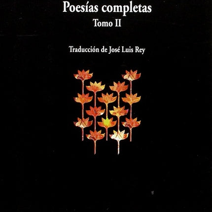 POESIAS COMPLETAS (TOMO II) | EMILY DICKINSON