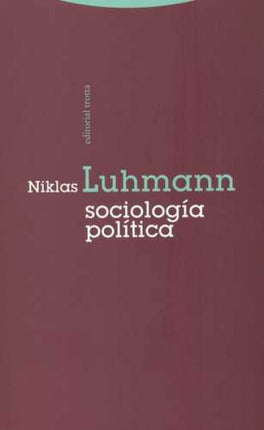SOCIOLOGIA POLITICA | NIKLAS LUHMANN