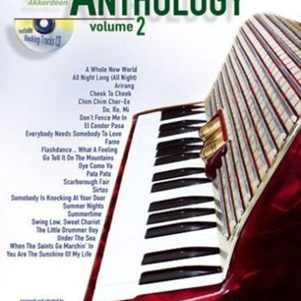 ANTHOLOGY ACCORDEON VOLUME 2 + CD ML 2877 | ANDREA CAPELLARI