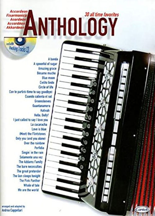 ANTHOLOGY ACCORDEON VOLUME 1 + CD ML 2860 | ANDREA CAPELLARI