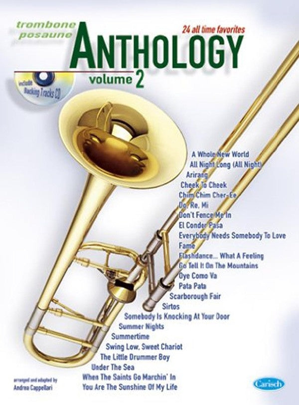 ANTHOLOGY TROMBONE VOLUME 2 + CD ML 3067 | ANDREA CAPELLARI