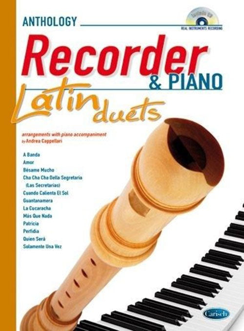 ANTHOLOGY RECORDER & PIANO + CD ML 3329 | ANDREA CAPELLARI