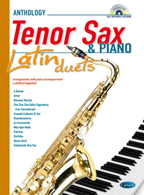 ANTHOLOGY TENOR SAX & PIANO + CD ML 3331 | ANDREA CAPELLARI