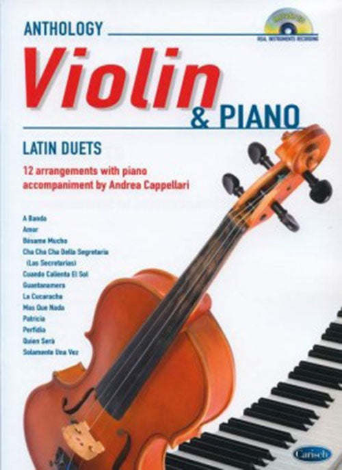 ANTHOLOGY VIOLIN & PIANO + CD ML 3333 | ANDREA CAPELLARI