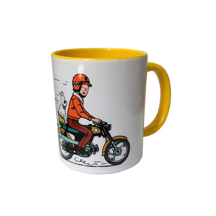 MUG TINTIN MOTO