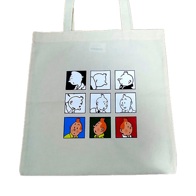 BOLSA TELA ESTAMPADA TIN TIN EVOLUCION