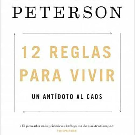 12 REGLAS PARA VIVIR | JORDAN PETERSON
