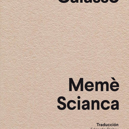 MEME SCIANCA | ROBERTO CALASSO