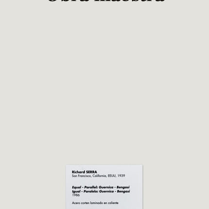 OBRA MAESTRA | JUAN TALLON