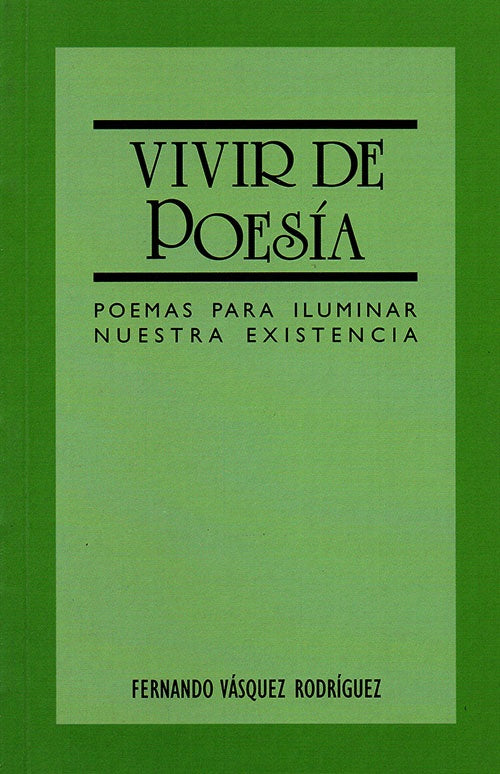 VIVIR DE POESIA | FERNANDO VASQUEZ