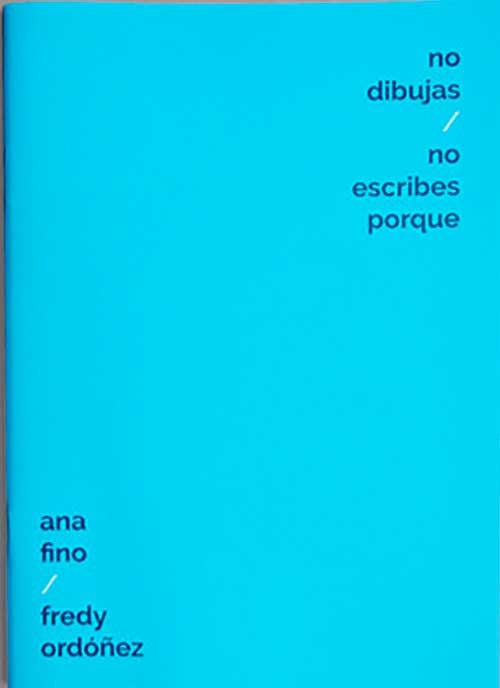 NO DIBUJAS/ NO ESCRIBES POR QUE | ANA FINO