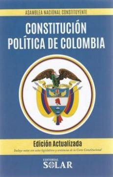 CONSTITUCION POLITICA DE COLOMBIA | AUTORES VARIOS