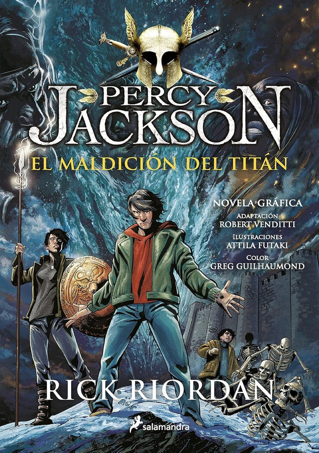 PERCY J. DIOSES DEL OLIMPO 3: LA MALDICION DEL TIT | RICK RIORDAN