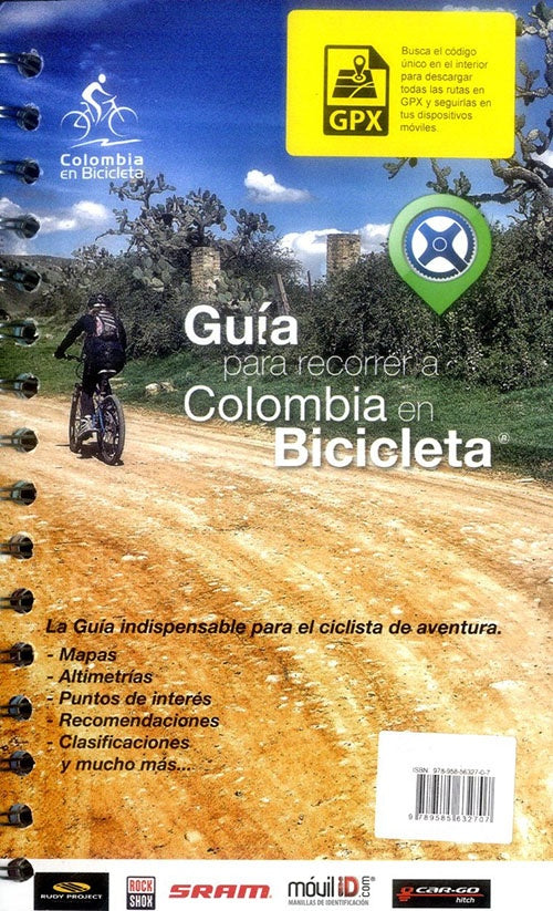 GUIA PARA RECORRER A COLOMBIA EN BICICLETA | AUTORES VARIOS