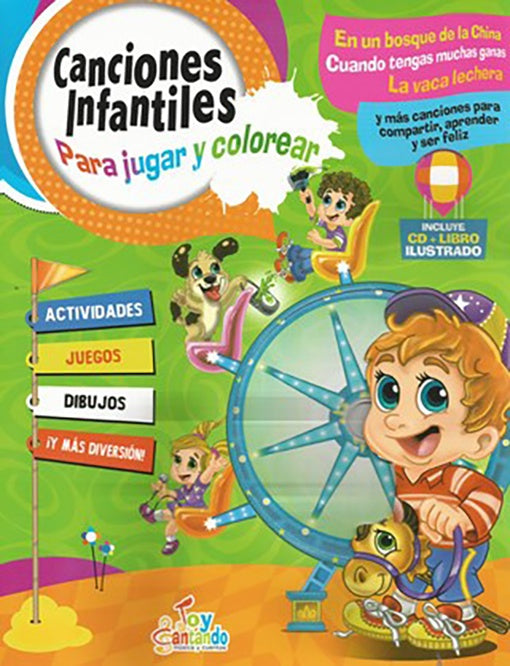 CANCIONES INFANTILES PARA JUGAR Y COLOREAR