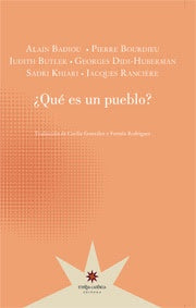 QUE ES UN PUEBLO? | ALAIN BADIOU