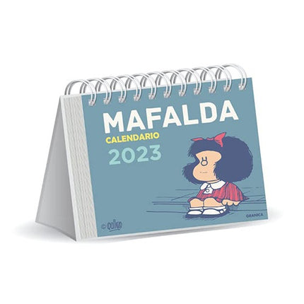 MAFALDA CALENDARIO 2023 AZUL CLARO | QUINO