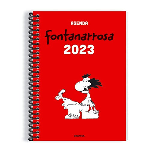AGENDA FONTANARROSA 2023 ROJA | ROBERTO FONTANARROSA