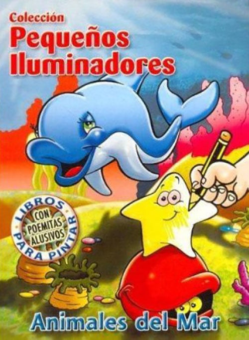 ANIMALES DEL MAR PEQUEÑOS ILUMINADORES | LATINBOOKS