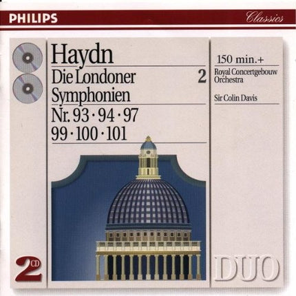 THE LONDON SYMPHONIES # 93, 94, 97, 99, | DAVIS, HAYDN