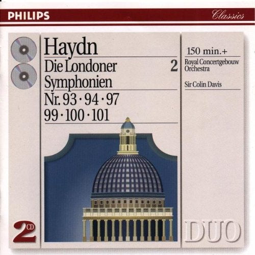 THE LONDON SYMPHONIES # 93, 94, 97, 99, | DAVIS, HAYDN