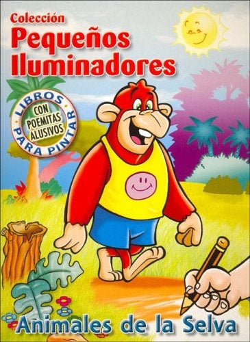 ANIMALES DE LA SELVA PEQUEÑOS ILUMINADORES | LATINBOOKS