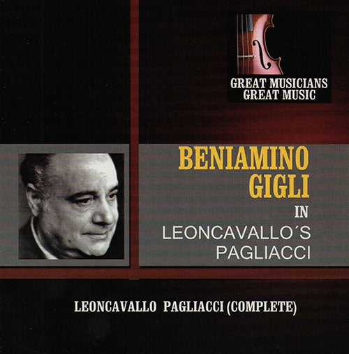 PLAGLIACCI | GIGLI, LEONCAVALLO