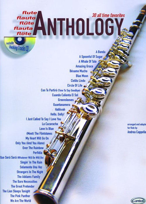 ANTHOLOGIA FLUTE VOLUME 1 + CD ML 2677 | ANDREA CAPELLARI