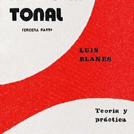 ARMONIA TONAL TERCERA PARTE MK 16404 | LUIS BLANES