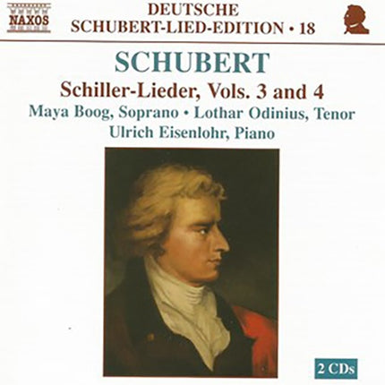 SCHILLER-LIEDER, VOL. 3 AND 4 | SCHUBERT, BOOG y otros