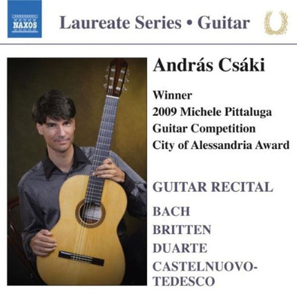LAUREATE SERIES GUITAR RECITAL: WINNER 2009 MICHEL | CSAKI, BACH