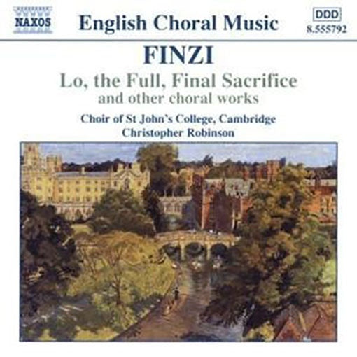 LO, THE FULL, FINAL SACRIFICE AND OTHER | OF ST JOH, FINZI