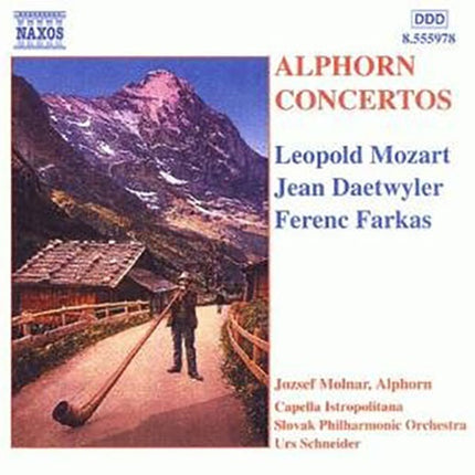 ALPHORN CONCERTOS | MOZART, MOLNAR y otros