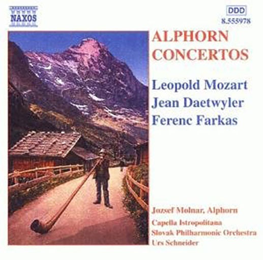 ALPHORN CONCERTOS | MOZART, MOLNAR y otros