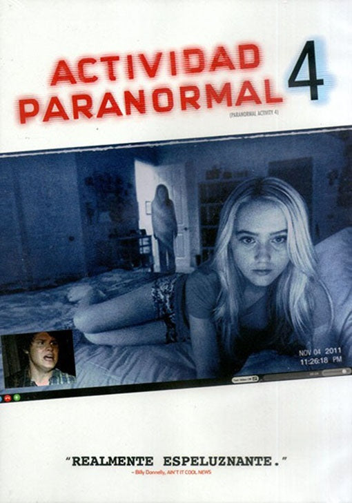 ACTIVIDAD PARANORMAL 4