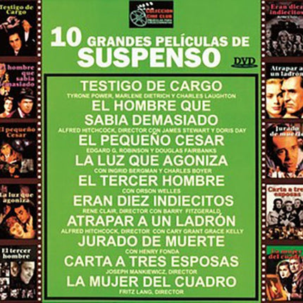 10 GRANDES PELICULAS DE SUSPENSO | VARIOS