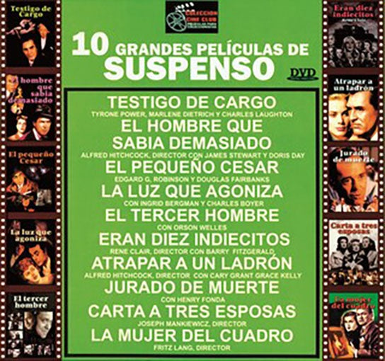 10 GRANDES PELICULAS DE SUSPENSO | VARIOS