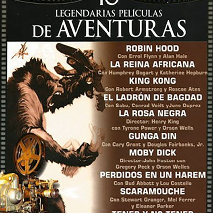 10 LEGENDARIAS PELICULAS DE AVENTURAS | VARIOS