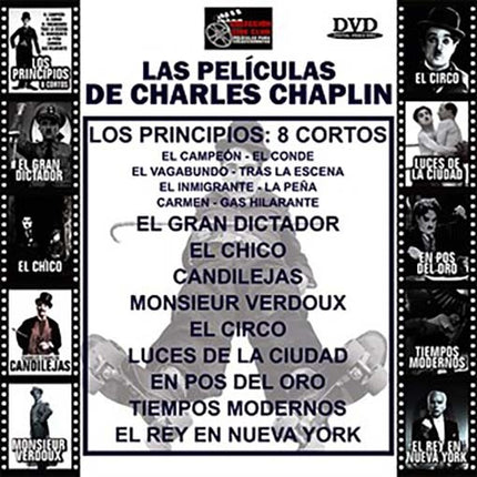 LAS PELICULAS DE CHARLIE CHAPLIN | CHARLES CHAPLIN