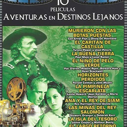 10 PELICULAS AVENTURAS EN DESTINOS LEJANOS | VARIOS