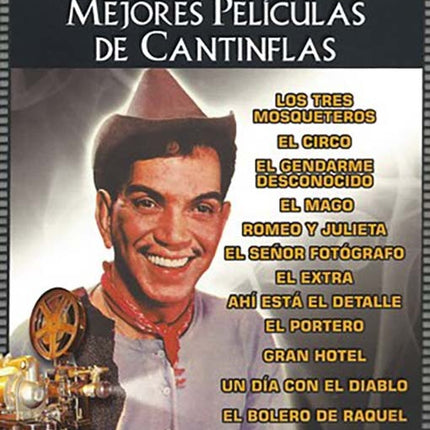 LAS 12 MEJORES PELICULAS DE CANTINFLAS | MARIO MORENO CANTINFLAS