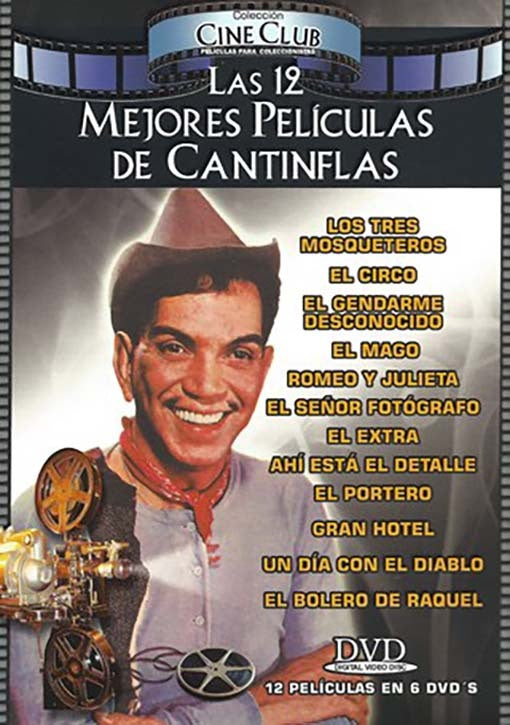 LAS 12 MEJORES PELICULAS DE CANTINFLAS | MARIO MORENO CANTINFLAS
